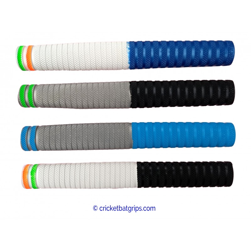 Dynamite cricket bat grip with 2 base colours with 2 bands